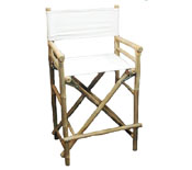 Bamboo Directors Chair- High