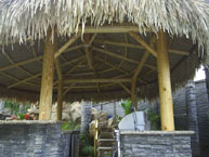 Custom Palm Palapa