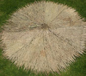 Palm Thatch Round Bottom