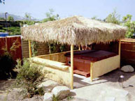 Custom Palm Palapa